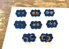 Load image into Gallery viewer, Heart Stud Earrings
