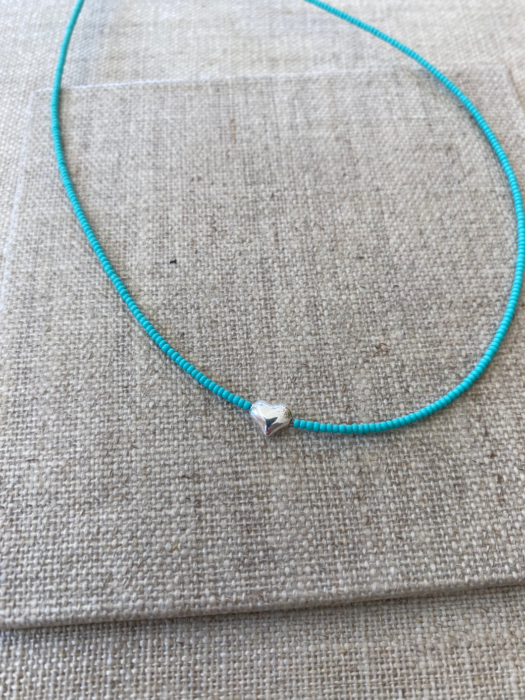 Delicate Heart Layering Necklace