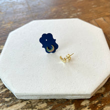 Load image into Gallery viewer, Crescent Moon Stud Earrings - Large
