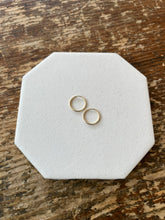 Load image into Gallery viewer, Sleeper Hoops 14 mm 14kt Gold Fill
