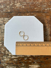 Load image into Gallery viewer, Sleeper Hoops 14 mm 14kt Gold Fill
