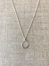 Load image into Gallery viewer, Hammered Loop Necklace small
