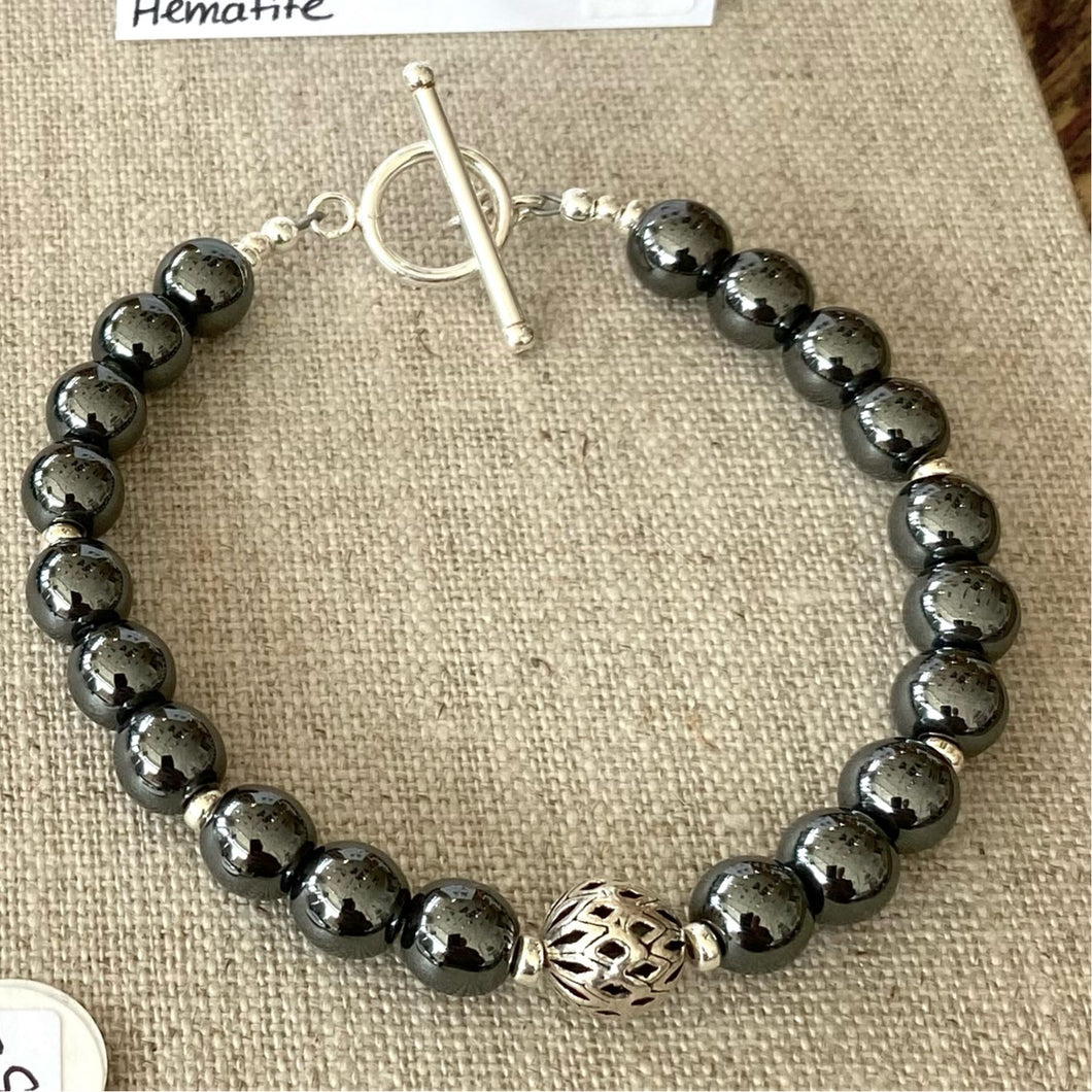 Hematite bracelet