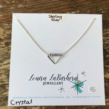 Load image into Gallery viewer, Hammered V Necklace
