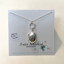 Load image into Gallery viewer, Oval Locket Sterling Silver
