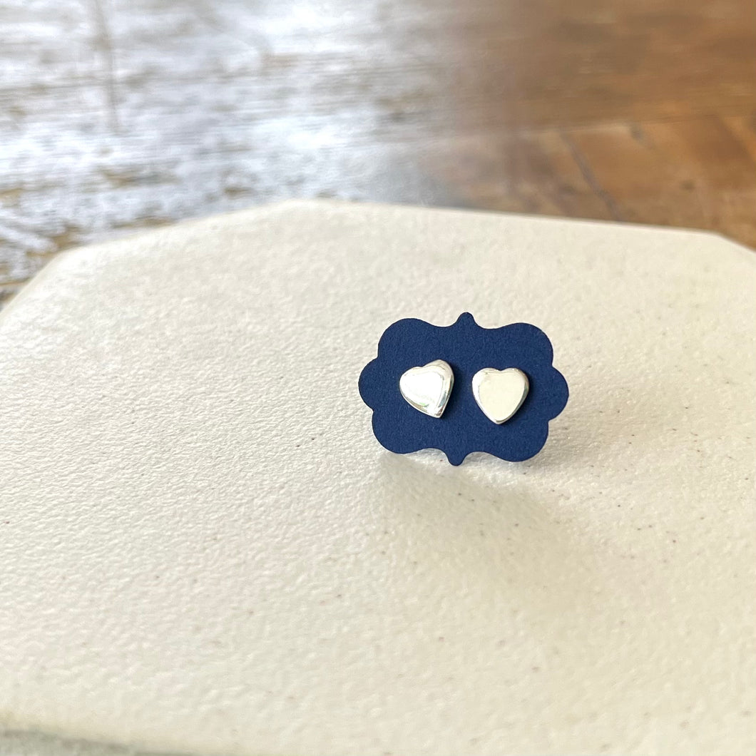 Heart Stud Earrings