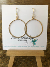 Load image into Gallery viewer, XL Hammered Loops
